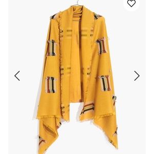 💛 Rainbow Fringe-Stripe Jacquard Scarf 💛